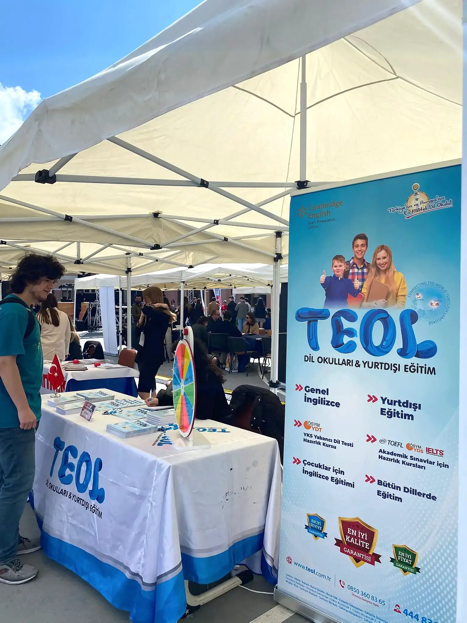 TEOL BEYLİKDÜZÜ ŞUBESİ AREL ÜNİVERSİTESİ KARİYER GÜNLERİNDE!