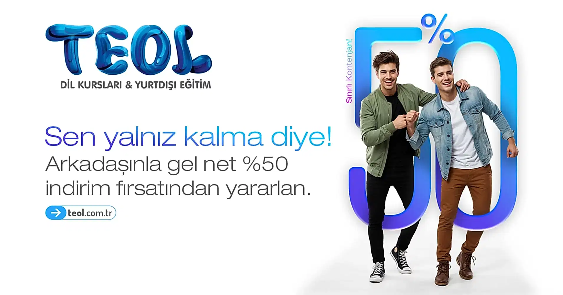 %50 İNDİRİM FIRSAT!